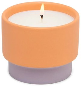 Κερί Σόγιας Αρωματικό Color Block Violet And Vanilla 170gr Σε Κεραμικό Δοχείο Paddywax Κερί Σόγιας