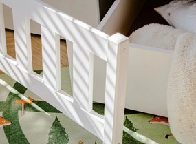 IGNAŚ 90x200 white bunk bed Lano Furniture