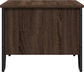 vidaXL Τραπεζάκι Σαλονιού Καφέ Δρυς 100x51x40 εκ. Επεξεργασμ. Ξύλο