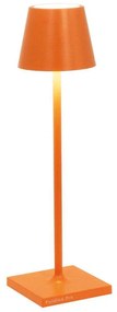 Φωτιστικό Επιτραπέζιο Επαναφορτιζόμενο Poldina Pro Micro LD0490Z3 7x27,5cm Led 1,8W Orange Zafferano