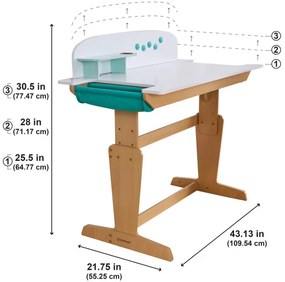 Παιδικό Γραφείο Kidkraft Grow Together Pocket Adjustable