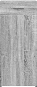 vidaXL Ντουλάπι Γκρι Sonoma 40x42,5x93 εκ. από Επεξεργασμένο Ξύλο