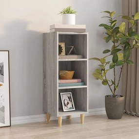 vidaXL Ντουλάπι Γκρι sonoma 34,5x32,5x90εκ. από Επεξεργασμένο Ξύλο