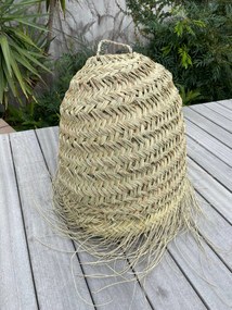 Κρεμαστό ψάθινο φωτιστικό 35 x 45 εκ.