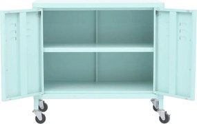 vidaXL Ντουλάπι Αποθήκευσης Χρώμα Μέντα 60 x 35 x 56 εκ. από Ατσάλι