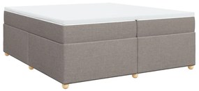 ΚΡΕΒΑΤΙ BOXSPRING ΜΕ ΣΤΡΩΜΑ TAUPE 200X200 ΕΚ. ΥΦΑΣΜΑΤΙΝΟ 3285405