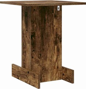 vidaXL End Table Καπνιστό Δρύς 44,5 x 45 x 55 εκ Επεξεργασμένο ξύλο