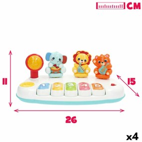 Παιχνίδι πιάνου Winfun 26 x 11 x 15 cm (4 Μονάδες)