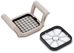 Κόπτης Φρούτων/Λαχανικών Misty 10-202-031 16,5cm Beige-Black Nava Stainless Steel