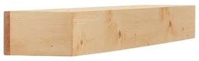 VEVOR Fireplace Mantel Wood Shelf Floating Rustic Fireplace Mantel 72&quot; Natural