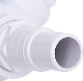 vidaXL Σφαιρική Βαλβίδα Πισίνας 3 Κατευθύνσεων Λευκή και Μαύρη