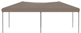 vidaXL Πτυσσόμενη Τέντα Εκδηλώσεων Taupe 3x6 μ.