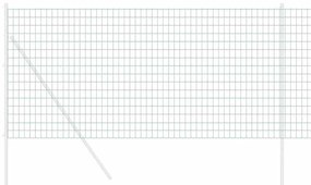 vidaXL Φράχτης Εuro Πράσινο 1.2 x 10 m Σίδηρος με επικάλυψη PVC