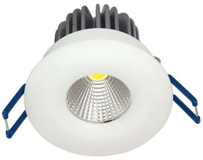 Σποτ Χωνευτό VK/04124/W/W Φ8,2cm Led 710Lm 10W 3000K White VKLed Round