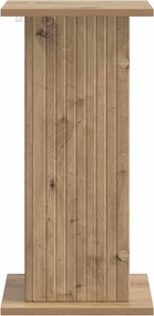 vidaXL Βάση φυτών Artisan Δρυς 30,5 x 30 x 60,5 εκ Επεξεργασμένο Ξύλο