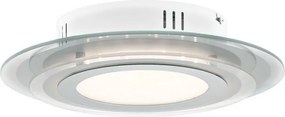 Πλαφόν Οροφής Ø30εκ. Led 14w 3000K Γυαλί / Χρώμιο Viokef Chronos 4149300