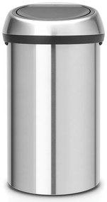 Brabantia 647245 Κάδος Απορριμμάτων Touch Bin 60L, Matt Steel