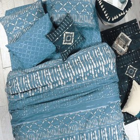 Κουβερλί Batik Blue Nef-Nef Υπέρδιπλο 250x240cm 100% Βαμβάκι