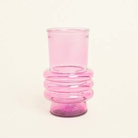 Beauty Home Γυάλινο Βάζο Ελάνη 17 CM