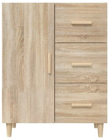 vidaXL Ντουλάπι Sonoma Δρυς 69,5 x 34 x 90 εκ. από Επεξεργασμένο Ξύλο