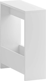 Βοηθητικό Τραπεζάκι Λευκό PODRUN 55x20x60