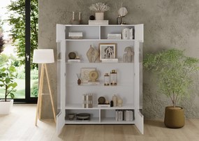 Έπιπλο Τηλεόρασης Ανθρακί Οξειδωμένο 121x43x57