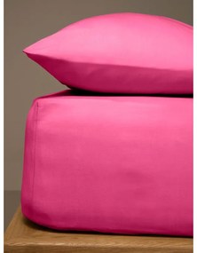 Κατωσέντονο Menta με λάστιχο 9 Fuchsia Ημίδιπλο (120x200+25)
