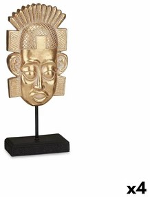 Διακοσμητική Φιγούρα Gift Decor Χρυσό Ινδός 17,5 x 36 x 10,5 cm (4 Μονάδες)