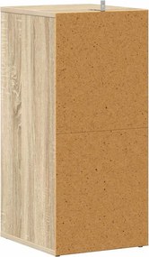 vidaXL Παπουτσοθήκες 2 τεμ. Sonoma Δρυς 31,5x35x70 εκ. από Επεξ. Ξύλο