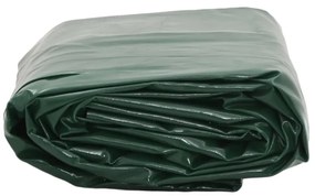 vidaXL Μουσαμάς Πράσινος 5 x 8 μ. 650 γρ./μ²