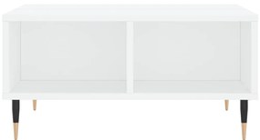 vidaXL Τραπεζάκι Σαλονιού Λευκό 60 x 60 x 30 εκ. Επεξεργασμένο Ξύλο