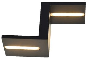 Φωτιστικό Τοίχου Wall & Ceiling Luminaires L36294BK Black Metal