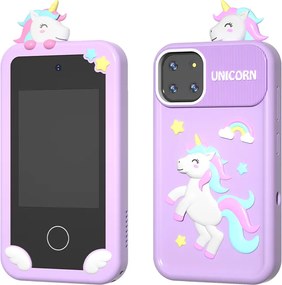 WOWKIDS παιδικό smartphone με κάμερα P1 Plus, 2.8" οθόνη αφής, μωβ