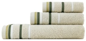 Πετσέτες Μπάνιου (Σετ 3τμχ) Nima Embrace Beige 450gsm