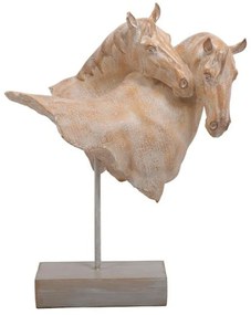 Διακοσμητικό Αντικείμενο Horse 276-223-006 31x16x40cm Multi Polyresin