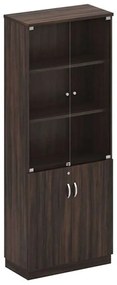 Βιβλιοθήκη ΕΟ705,1 80x40x211cm Dark Walnut