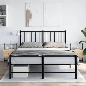 VidaXL Κομοδίνα Επιτοίχια 2 τεμ. Sonoma Δρυς 35x30x51 εκ Επεξεργ. Ξύλο