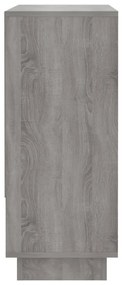 vidaXL Ντουλάπι Γκρι Sonoma 97x31x75 εκ. από Επεξεργασμένο Ξύλο