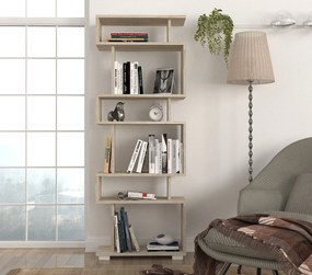 Βιβλιοθήκη Τραβερτίνη CEZELOS 60x19.5x165