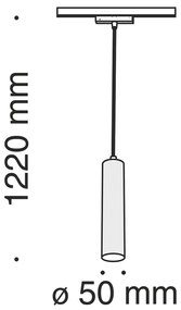 Σποτ ράγας Maytoni Magnetic Track System 12W3K