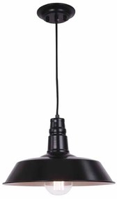 Φωτιστικό Οροφής Μονόφωτο Zambelis 1495 Black Matt