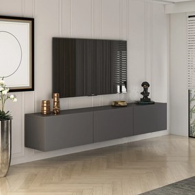 Έπιπλο Τηλεόρασης Ανθρακί SAMIN 150x32x30
