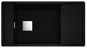 Franke Fresno FSG 211-86 Matte Black Γρανιτένιος Νεροχύτης 60cm
