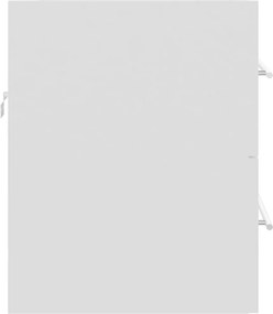 vidaXL Ντουλάπι Νιπτήρα Λευκό 60 x 38,5 x 48 εκ. από Επεξ. Ξύλο