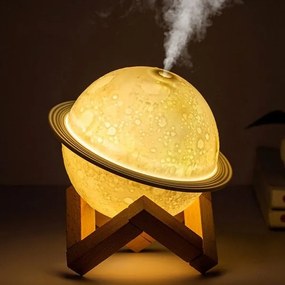 Συσκευή αρωματοθεραπείας - 3D saturn humidifier