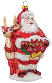 Χριστουγεννιάτικο Στολίδι 23650 9,5x8x15,5cm Red