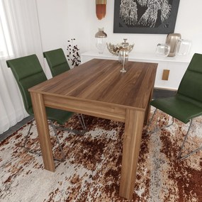 Τραπέζι Τραπεζαρίας Καρυδί PRAUN 120x80x78