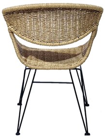 HAVANA ΚΑΡΕΚΛΑ ΦΥΣΙΚΟ 59x64xH80cm - 22-0079 - 22-0079