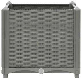 vidaXL Ζαρντινιέρα 40 x 40 x 38 εκ. από Πολυπροπυλένιο