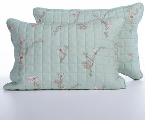 Μαξιλαροθήκες Irida (Σετ 2τμχ) Mint Nef-Nef Homeware 52 X 72 Microfiber-Polyester